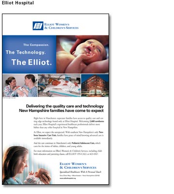 Elliot Hospital Ads