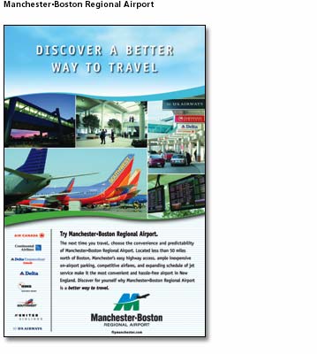 Manchester Boston Regional Airport Ads