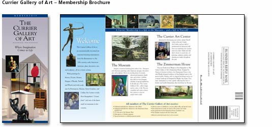 Currier Gallery Collateral
