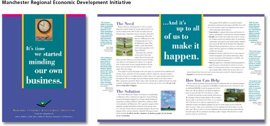 Manchester Regional Economic Development Initiative Collateral