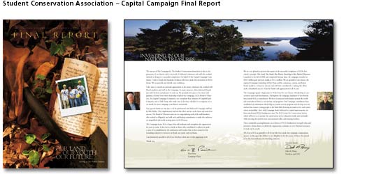 Student Conservation Association Collateral