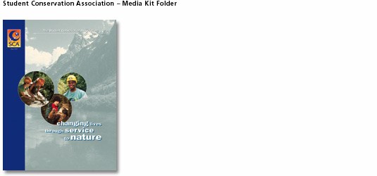 Student COnservation Association Collateral