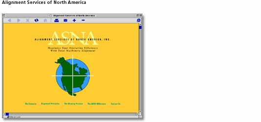 Alignment Services of North America web site