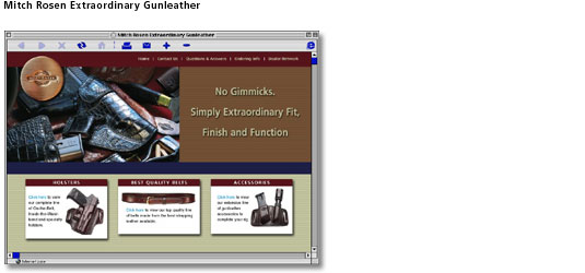 Mitch Rosen Gunleather web site